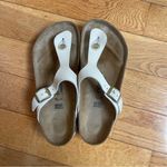 Papillio By Birkenstock Women's Gizeh Platform Thong Sandal Ecru 38 Photo 10