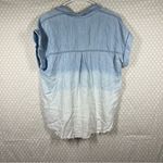 Rails Lex Light Vintage Dip Dye Button Down Top Photo 4