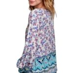 Love Riche  Tie Front Boho Tunic size M Photo 2