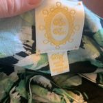 Ric Rac Wrap Top Black Floral Size XS Photo 8