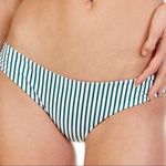 Tori Praver Swimwear Tori Praver NEW Green White Stripe Bikini Photo 5