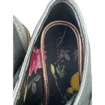 Ted Baker * Anoihe Oxford Loafers Womens US 9 Silver Gray Lace Up Quiet Luxury Photo 7