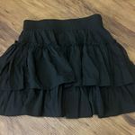 Forever 21 Black Ruffled Skirt Photo 0