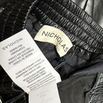 NICHOLAS Edwina Faux Leather Cargo Pants, Black, 0 (US) Black Photo 10