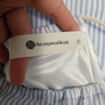 The Impeccable Pig embroidered striped halter dress size small Photo 6