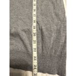 Banana Republic  Silk Cotton Crewneck Sweater Women's Size Small Gray Lightweight Photo 4