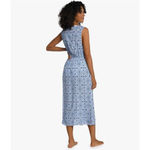 La Blanca NEW  Womens Tie Front Midi Dress Swimsuit Cover up Blue SIze Small Photo 3