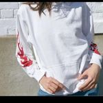 Brandy Melville  Christy Flames Hoodie John Galt Photo 0