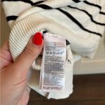 Gap  Classic Striped Sweater Cardigan size large blk & white 100% cotton vintage Photo 3