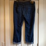 American Eagle  | Basic “Tomgirl” Distressed Cuffed Jeans Size 12 Photo 7