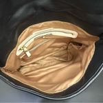 Henri Bendel  Black Pebbled Leather Turnlock Satchel Crossbody Shoulder Bag Photo 10