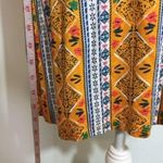 Pink Rose NWT Floral Vertical Geo Stripe Swing Loose Dress Photo 4