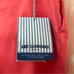 Les Canebiers Raspberry Straight Leg Tartane Pants Size XL Pink Photo 9