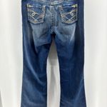 BKE Buckle Denim Jeans Kate Stretch Bootcut Whiskers 32x35.5 Medium Dark Wash Photo 2