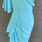 Badgley Mischka Belle by “Aliyah” One Shoulder Dress Photo 5