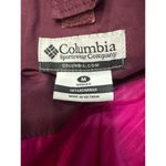 Columbia Omni-Tech Interchange Waterproof Jacket M Burgundy Pink Shell Only Photo 4