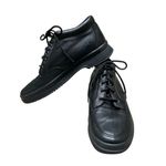 Easy Spirit  Wilson Low Lace Up Boots women’s 8.5 black leather booties with box Photo 2