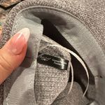 britt's knit's Foldable Getaway Panama Gray Hat Black Band Trim Photo 7