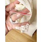 Anthropologie NWT Anthro Forever That Girl Strapless Slim Cream White Midi Dress Sequin Column Photo 12