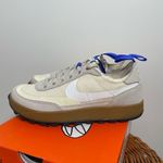 Nike NEW x Tom Sachs Nikecraft General Purpose Sneakers Shoes 7 Beige White Blue Photo 4