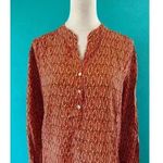 NWT Rock Flower Paper Darcy Spice Rayon Tunic Dress Orange Indian Print Size L Size L Photo 1