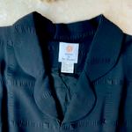 Vintage fit and flared black dress sz 10 Photo 4