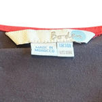 Boden Gathered Band Jersey Stretch Dress Grey Fun Print V Photo 9