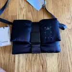 MCQ Black Puffer Buckle Shoulder Bag Quilted Adjustable Strap NWT Photo 1