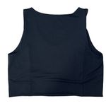 Lou & grey New Bralette Tank Cropped Black Scoop Neck Size XXL Photo 1