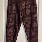 Sage Collective Red Oxblood Camo Leggings Photo 1