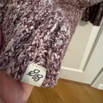 Eddie Bauer Womens Plus Cotton Funnel Turtle Neck Sweater Lilac Purple 3X Photo 9