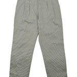 Frmz Gray Houndstooth Stripe Chic Office Work Formal KPop Preppy Pants Large Photo 0