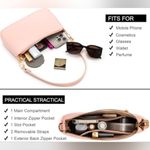 Niueimee Zhou Light Pink Shoulder Bag With Interchangable Crossbody Strap Photo 1