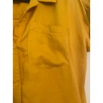 Evy's Tree The Harper Mustard Yellow Short Sleeve High Low Dress Pockets XS Photo 3
