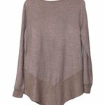 Como vintage  women's size medium tan v neck knit long sleeve sweater Photo 7