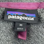 Patagonia Re-Tool Snap-T Pullover Polartec Fleece Gray Magenta Women's XSmall Photo 5