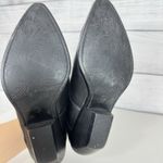 Zodiac Vtg Dazey Black Ankle Boots Pointed Toe Women's Sz 7.5 M Western Boho Photo 7
