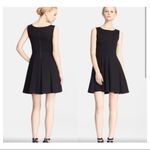 Alice + Olivia  Fit and Flare Black Mini Dress Photo 2