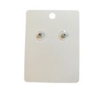 Soccer Ball Earrings Black White‎ Seed Beaded Dangle Drop Earrings New Photo 3