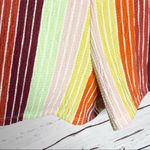 Wild Fable Neon Rainbow Striped Mini Summer Romper Size XS Photo 3