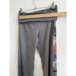 Vintage Victoria’s Secret PINK Yoga Pants Fold Over Waist “86 LOVE PINK” Gray XS Photo 7