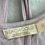 BEACHGOLD Neutral Moth Pink Crop Tie Waist Strappy Medium Photo 1