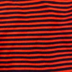 J. Crew Factory Red and Blue Striped Ruffle Hem Tank Top Size M Photo 4