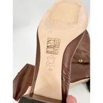 Tory Burch Brown Leather Square Heel Riding Boots Size 6 Photo 2