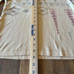 Lauren Ralph Lauren Southwestern Aztec Tribal Pattern Cotton Top Beige Medium Photo 7