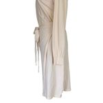 Lascana Cream Wrap Sweater Dress Size 8 Photo 8
