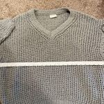 Allie Rose Olive Green Slouchy Sweater Photo 3