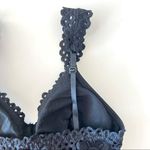 Aeropostale  Black Classic Lace Bralette Adjustable M Photo 8