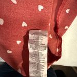 Nasty Gal  Red Dress with White Heart Pattern Photo 5