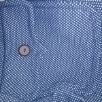 Suburbanite M Vintage Double Knit Short Sleeved Pocketed Belted Shirt Dress Blue Size M Photo 5